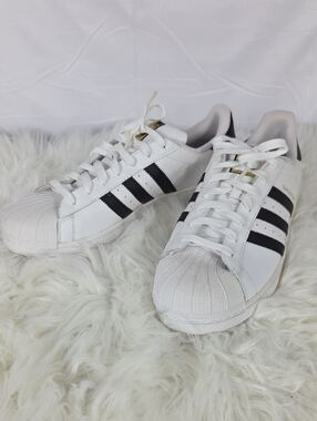 Adidas Originals Superstar White & Black Shell Toe Sneakers